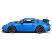 31458 Машинка die-cast 2022 Porsche 911 GT3, 1:18, синяя