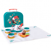 E3185_HP Игровой набор "Делюкс комплект" Время чаепития, в чемоданчике, 16 предметов E3185_HP Игровой набор "Делюкс комплект" Время чаепития, в чемоданчике, 16 предметов
