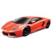81221 Машинка Lamborghini Aventador со светом и звуком, 1:24, оранжевая