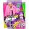 GRN28 Кукла Barbie в розовой куртке, серия Экстра. 29 см