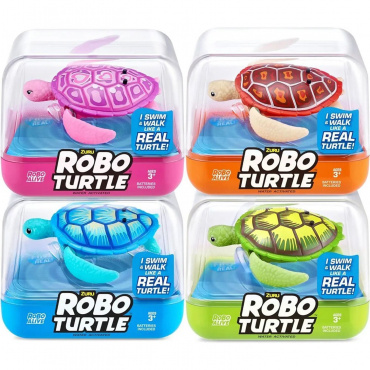 7192 Интерактивная игрушка Robo Alive  Robo Turtle Плавающая черепаха,  асссорт