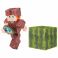 TM19975 Игрушка Фигурка Minecraft Alex in Leather Armor 8см Jazwares