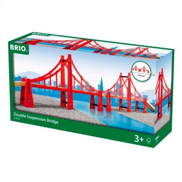 33683 BRIO Игрушка. Подвесной мост, двойной, 5 эл.