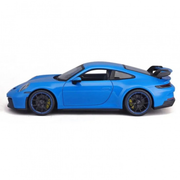 31458 Машинка die-cast 2022 Porsche 911 GT3, 1:18, синяя