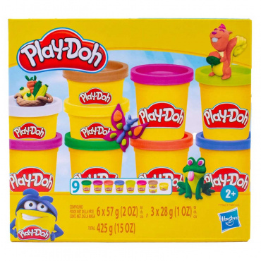 F7369 Набор массы для лепки Play-Doh, 9шт. асс.