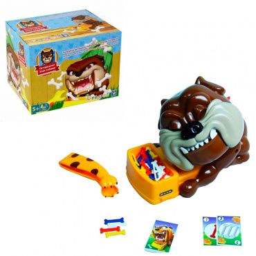 Т13557 1toy Игродром Игра настольная "Злая собака мини"