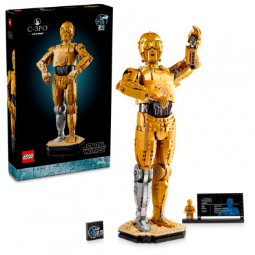 75398 Конструктор Звёздные воины "Сборная фигурка дроида C-3PO"