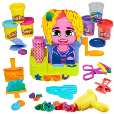 F8807 Набор с массой для лепки Play-Doh "Парикмахерская"