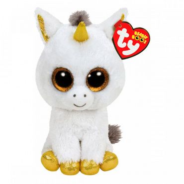 37059 Игрушка мягконабивная Единорог Pegasus серии "Beanie Boo's" 40 см