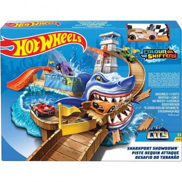 BGK04 Игровой набор Hot Wheels Трек "Охота на акулу"