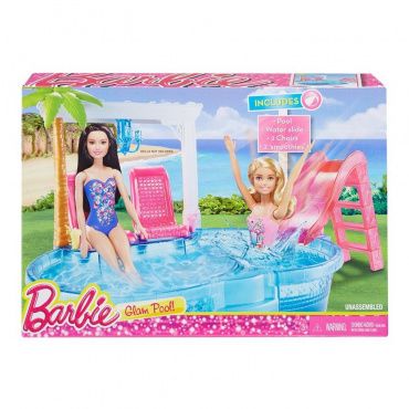 DGW22 Игровой набор Barbie Гламурный бассейн