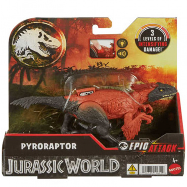 HTP67 Игрушка Фигурка Jurassic World Пирораптор