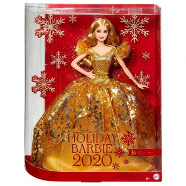 GHT54 Кукла коллекционная Barbie Holiday 2020, 30 см