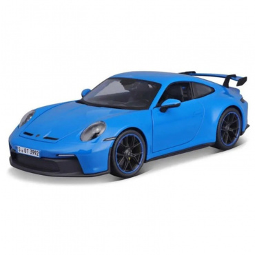 31458 Машинка die-cast 2022 Porsche 911 GT3, 1:18, синяя