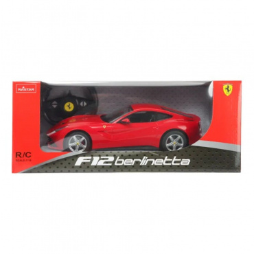 49100 Игрушка транспортная 'Автомобиль на р/у 'Ferrari F12'1/14 со свет.эфф.