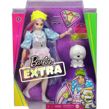 GVR05 Кукла Barbie в шапочке, серия Экстра. 29 см