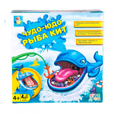 Т13563 1toy Игродом Игра настольная "Чудо-Юдо рыба кит"