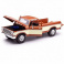 31462 Машинка die-cast 1979 Ford F150 Pick-up, 1:18,  коричневая, открывающиеся двери