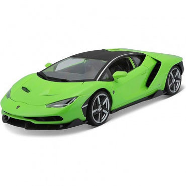 31386 Машинка die-cast Lamborghini Centenario, 1:18, светло-зелёная, открывающиеся двери