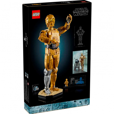 75398 Конструктор Звёздные воины "Сборная фигурка дроида C-3PO"