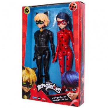 50275 Игровой набор Miraculous "Леди Баг и Супер-кот" (кукла 27 см - 2шт.) серия VALUE