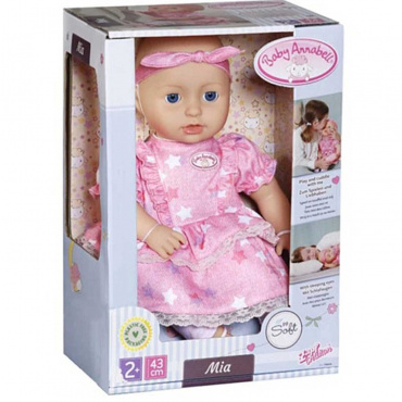 710678 Игрушка Baby Annabell Кукла Mia, 43 см.