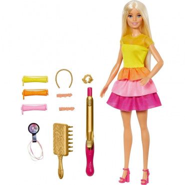 GBK24 Игровой набор Barbie «Роскошные локоны»