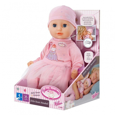 41996 Игрушка Baby Annabell Кукла Маленькая девочка, 36 см.