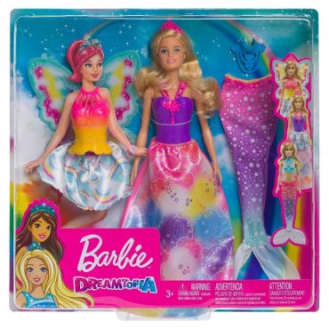 FJD08 Игровой набор Barbie "Волшебное перевоплощение" серия "Дримтопия", 29 см