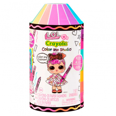 505273 Кукла LOL Surprise Loves CRAYOLA Color Me Studio!