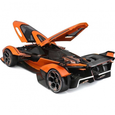 36454 Машинка die-cast Lamborghini V12 Vision Gran Turismo, 1:18, оранжевая