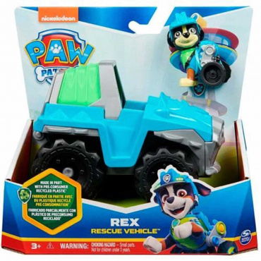 43681 Игровой набор Машинка с фигуркой Рекс, 15см. Paw Patrol