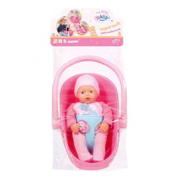 822494 Игрушка my little BABY born Кукла, 32 см, и кресло-переноска