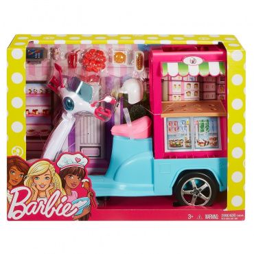 FHR08 Игровой набор Barbie "Закусочная на колесах"