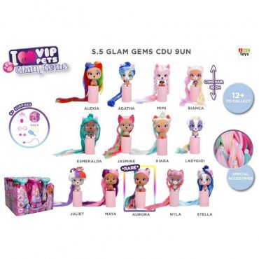 715684 Игрушка VIP Pets GLAM GEMS Модные щенки  в асс.