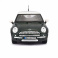 31219 Машинка die-cast MINI COOPER, 1:24, чёрная с белой крышей, открывающиеся двери