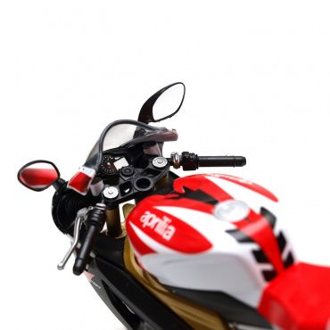 62808F Игрушка Мотоцикл 1:10 Aprilia RSV 1000 R Factory, красный