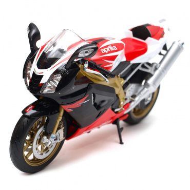 62808F Игрушка Мотоцикл 1:10 Aprilia RSV 1000 R Factory, красный