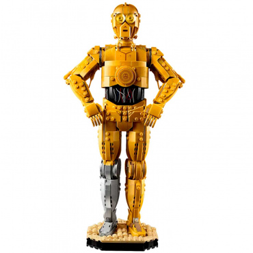 75398 Конструктор Звёздные воины "Сборная фигурка дроида C-3PO"