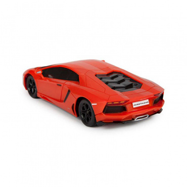 81221 Машинка Lamborghini Aventador со светом и звуком, 1:24, оранжевая