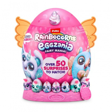 92106 Игровой набор-сюрприз ZURU Rainbocorns Eggzania Fairy Mania S1 с акс. в асс., большой