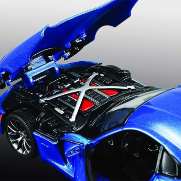 39271 DIY машинка с отверткой die-cast 2013 SRT Viper GTS, 1:24, синяя