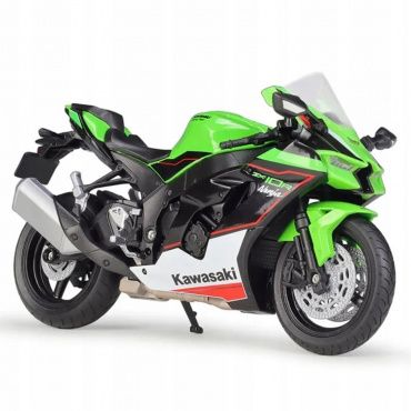 62204G Игрушка Мотоцикл 1:12 Kawasaki Ninja ZX-10R, зеленый