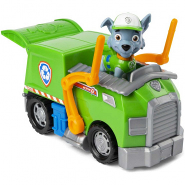 43677 Игровой набор Машинка с фигуркой Рокки, 15см. Paw Patrol