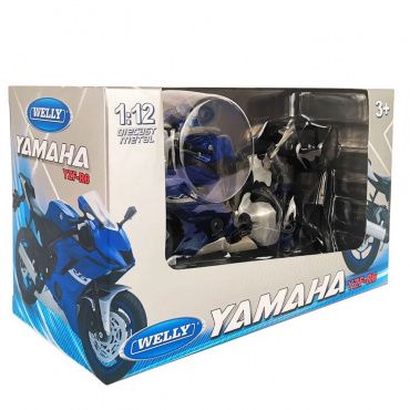 62201G Игрушка Мотоцикл 1:12 Yamaha YZF-R6, синий