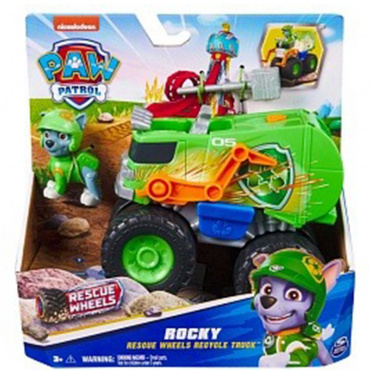 63578 Игровой набор Игровой набор Rescue Wheels с фигуркой Рокки. Paw Patrol