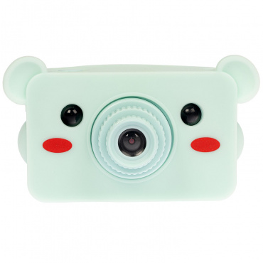 ВВ4904 Детский цифровой фотоаппарат «Мишка» Bondibon, видео, фотосьемка, три игры, MP3,
