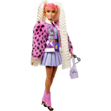 GYJ77 Кукла Barbie Блондинка с хвостиками серия Экстра