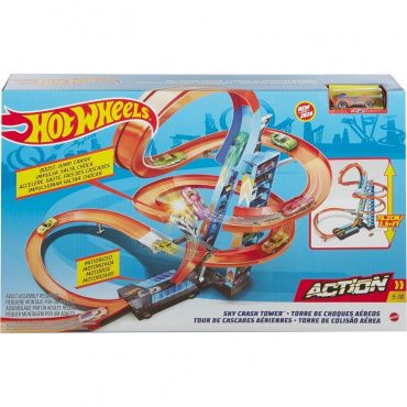 GJM76 Игровой набор Hot Wheels "Падение с башни"