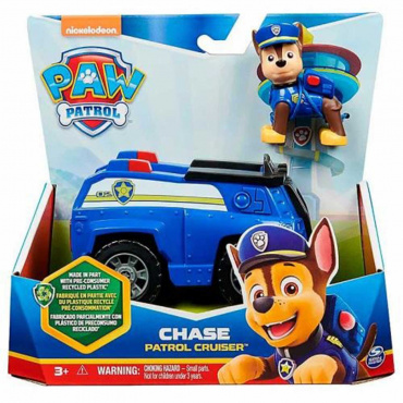 43673 Игровой набор Машинка с фигуркой Чейз, 15см. Paw Patrol